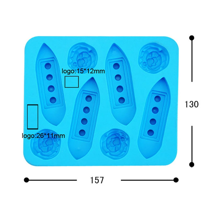 Silicone Titanic Ship & Iceberg Ice Mold Tray by HitMyNeed