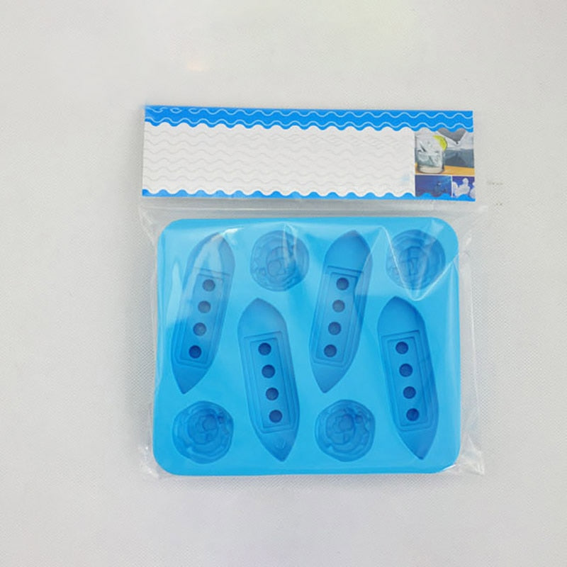 Silicone Titanic Ship & Iceberg Ice Mold Tray by HitMyNeed