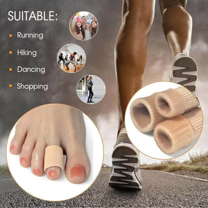 Silicone Toe Protector Tube with Separator Cushion by HitMyNeed