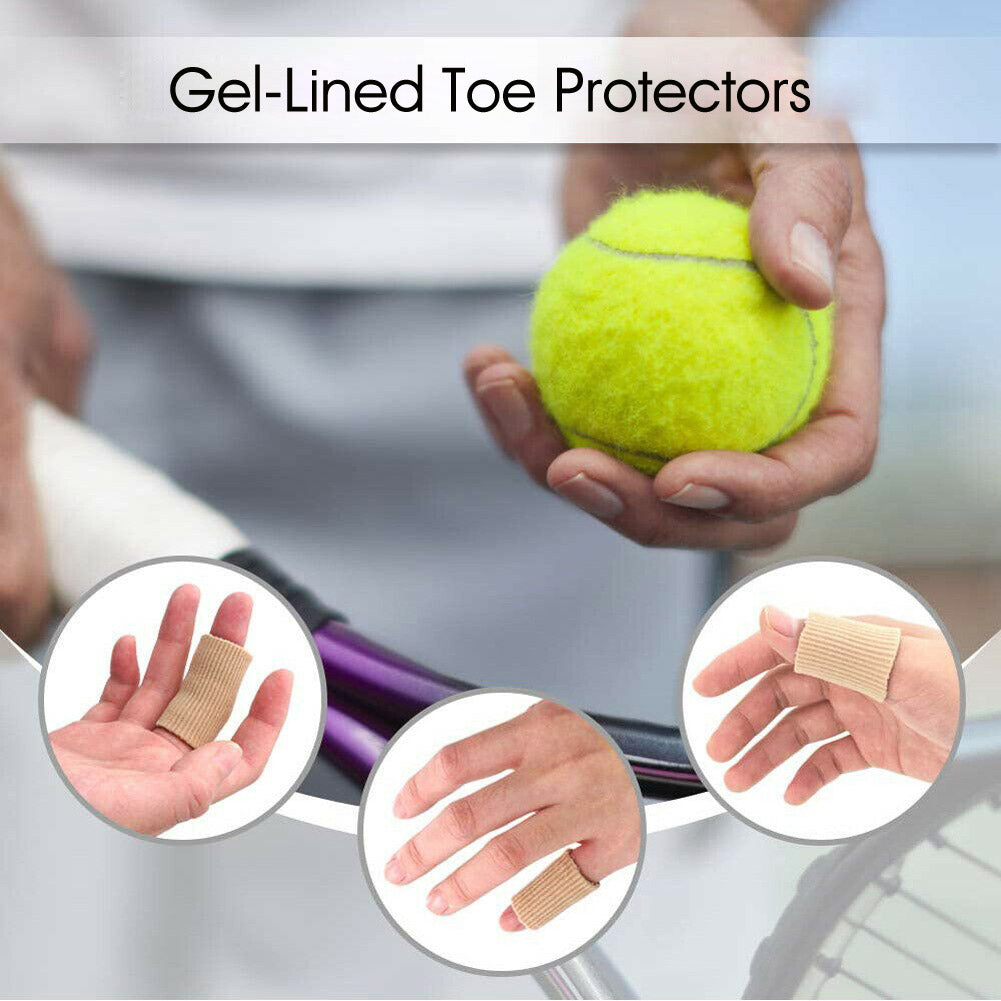 Silicone Toe Protector Tube with Separator Cushion by HitMyNeed