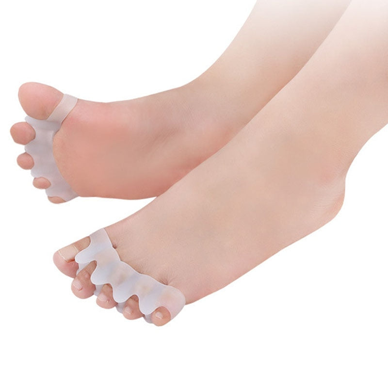 Silicone Toe Separator Bunion Corrector Pair by HitMyNeed
