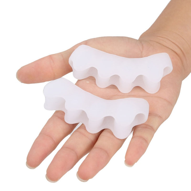 Silicone Toe Separator Bunion Corrector Pair by HitMyNeed