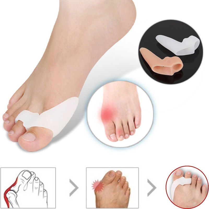 Silicone Toe Spreaders Gel Dividers for Bunion Relief by HitMyNeed