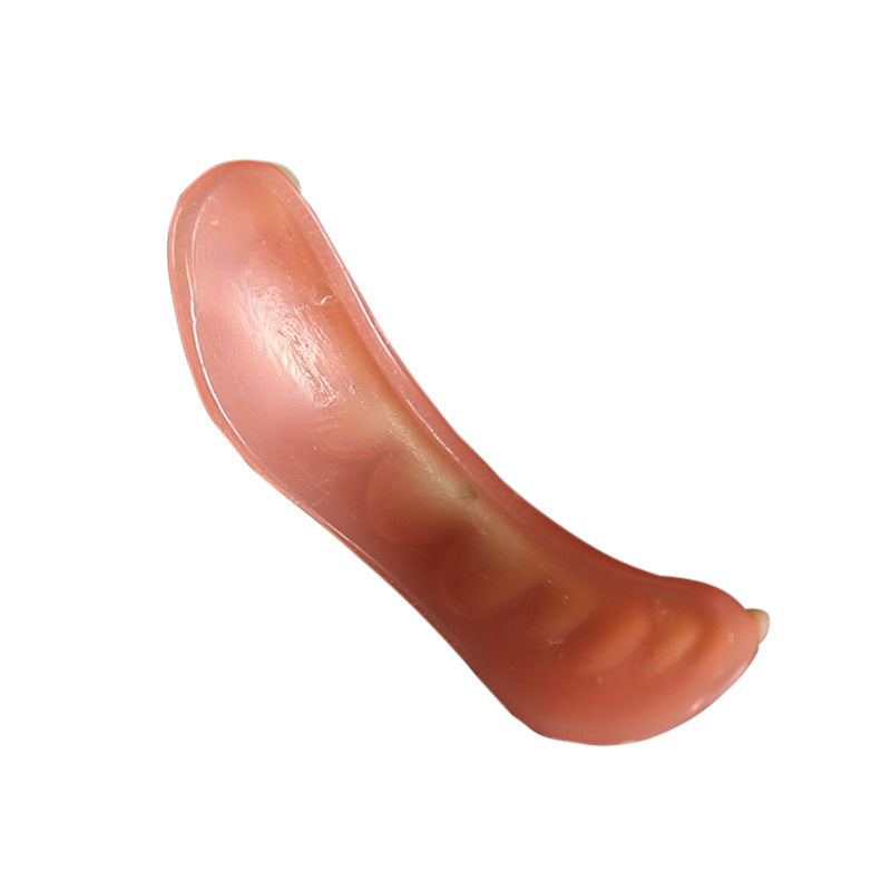 Silicone Upper & Lower Cosmetic False Teeth Veneers by HitMyNeed