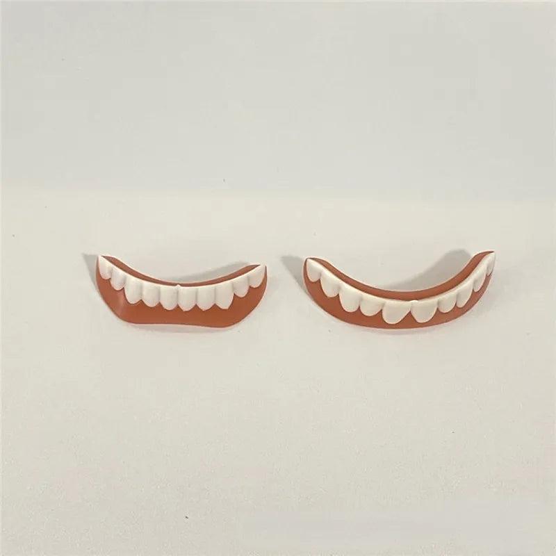 Silicone Upper & Lower Cosmetic Veneer Dentures by HitMyNeed