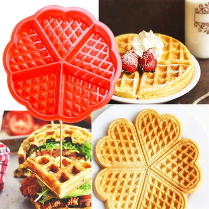 Silicone Waffle Mould Set Non-Stick (2pcs) by HitMyNeed