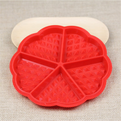 Silicone Waffle Mould Set Non-Stick (2pcs) by HitMyNeed