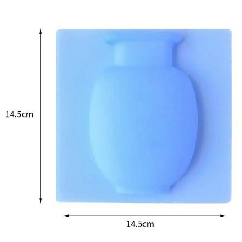 Silicone Wall Vase for Glass, Fridge & Windows by HitMyNeed