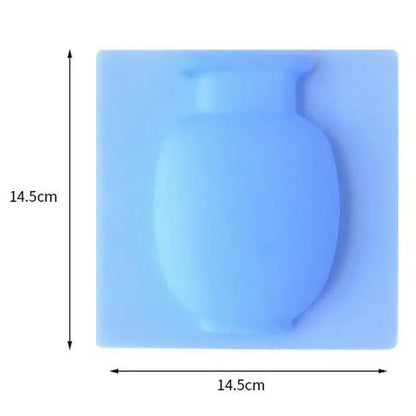 Silicone Wall Vase for Glass, Fridge & Windows by HitMyNeed