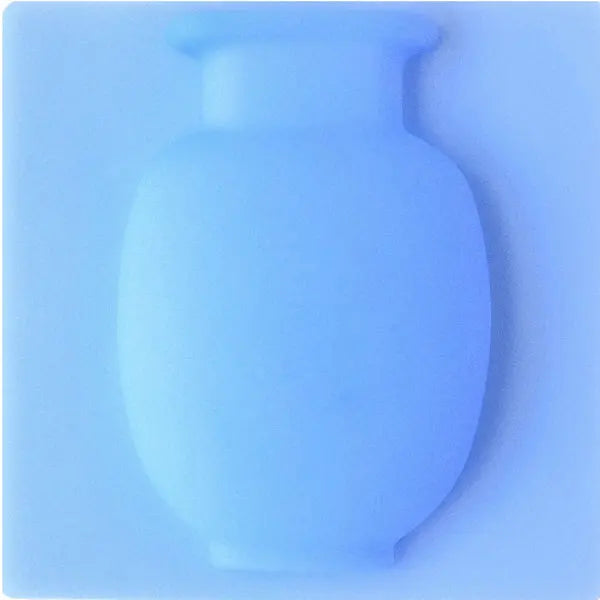 Silicone Wall Vase for Glass, Fridge & Windows blue by HitMyNeed