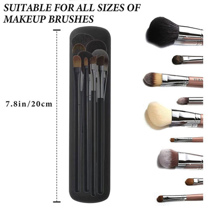 Silicone Waterproof Makeup Brush Travel Case by HitMyNeed