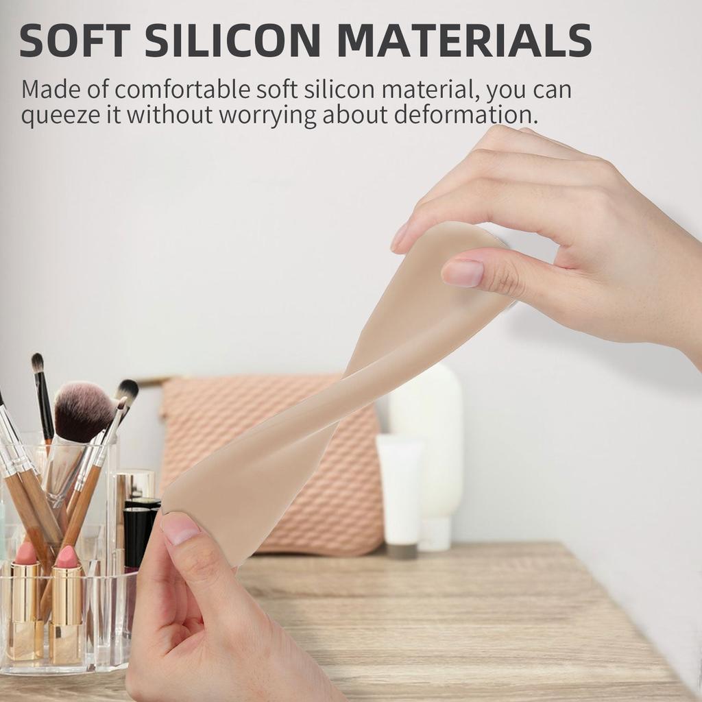 Silicone Waterproof Makeup Brush Travel Case by HitMyNeed