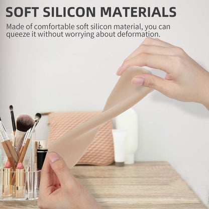 Silicone Waterproof Makeup Brush Travel Case by HitMyNeed