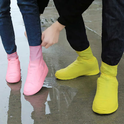 Silicone Waterproof Shoe Covers with Anti-Slip Sole by HitMyNeed