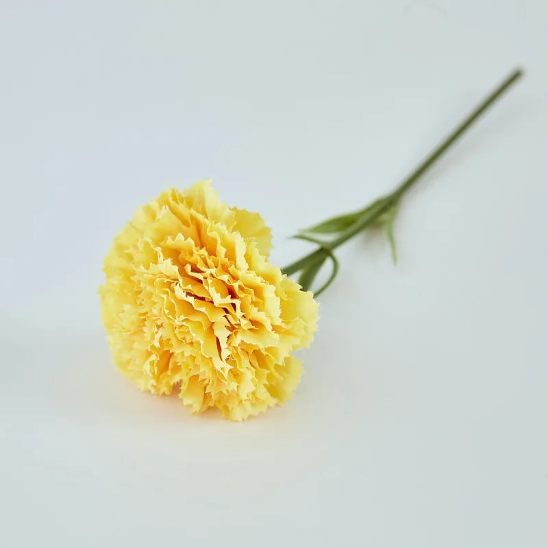 Silk Artificial Carnation Stem 28cm 3.0 by HitMyNeed