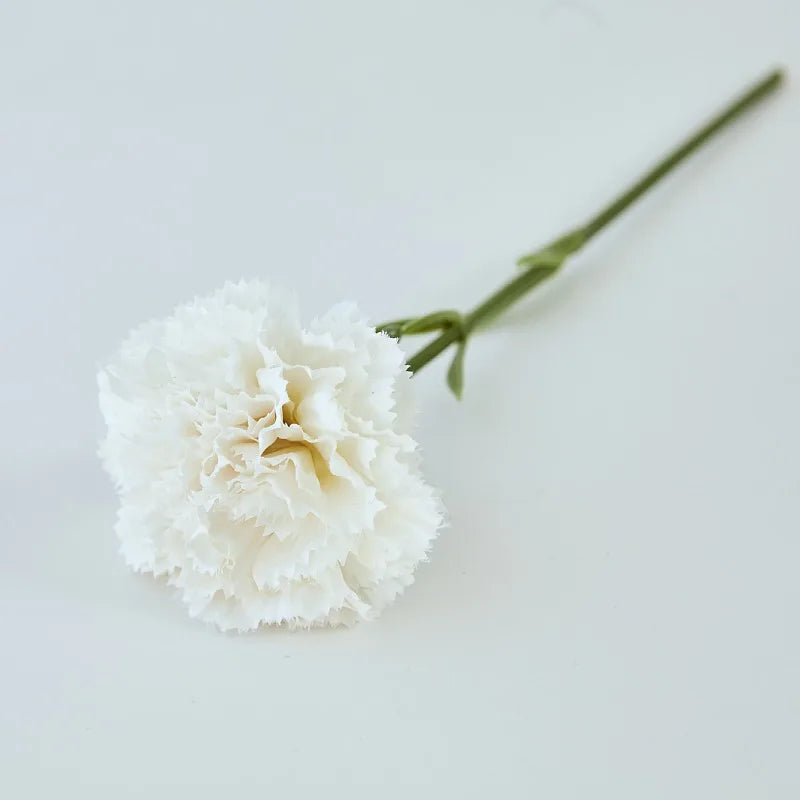 Silk Artificial Carnation Stem 28cm 4.0 by HitMyNeed