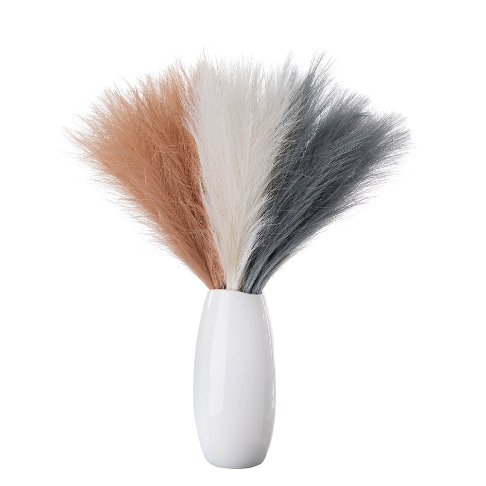 Silk Artificial Pampas Grass Decor Set (5 Stems) by HitMyNeed