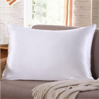 Silk Pillowcase Cover with Zipper, 40 x 70 cm by HitMyNeed