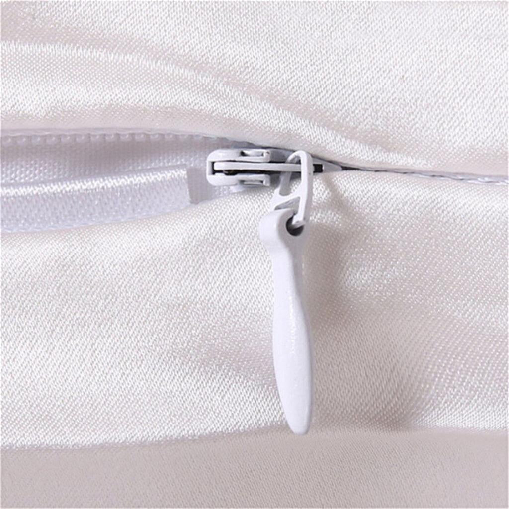 Silk Pillowcase Cover with Zipper, 40 x 70 cm by HitMyNeed