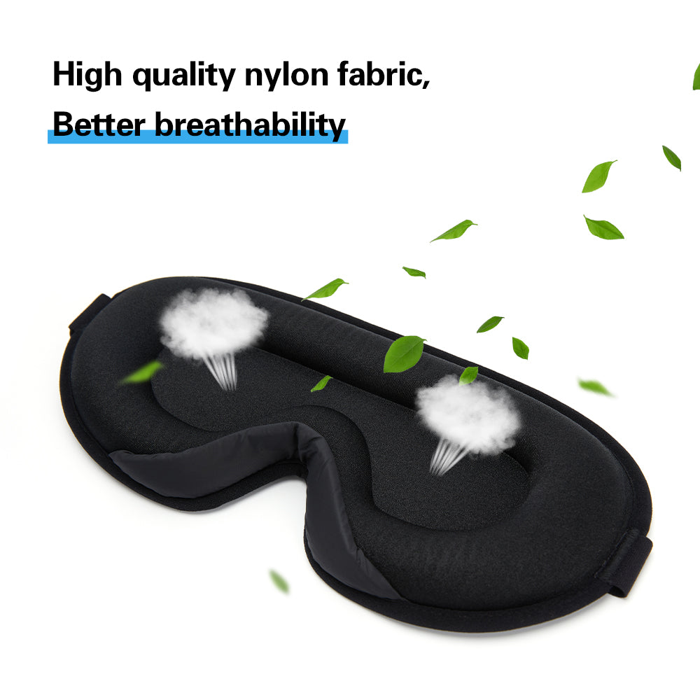Silk Sleep Mask for Eyes with Adjustable Strap by HitMyNeed