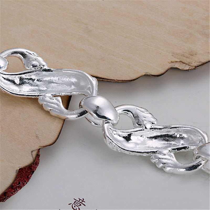 Silver Dragon Link Chain Bracelet, 20cm by HitMyNeed