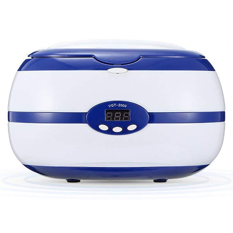Silver Ultrasonic Jewelry Cleaner Bath 600ml by HitMyNeed