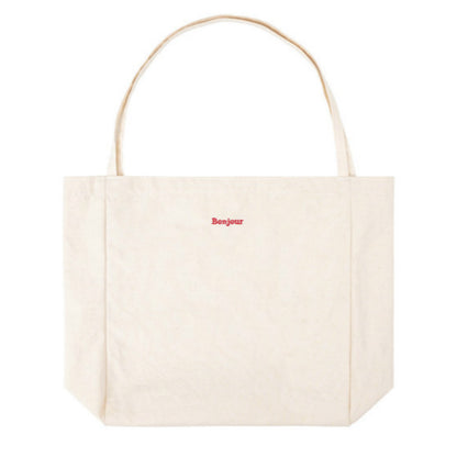 Simple Casual Canvas Grocery Tote Bag 35 x 38cm by HitMyNeed