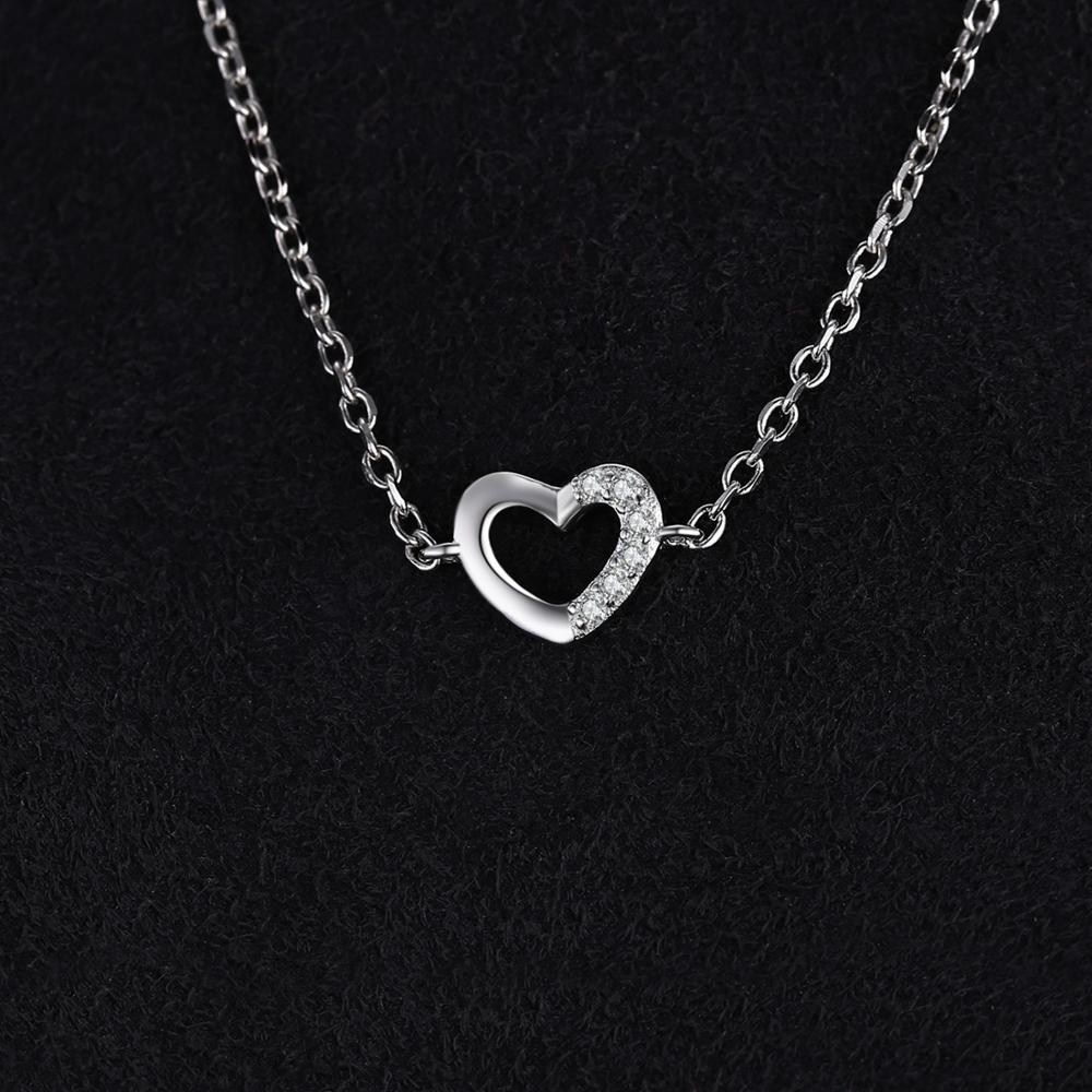 Simple Sterling Silver Heart Bracelet by HitMyNeed
