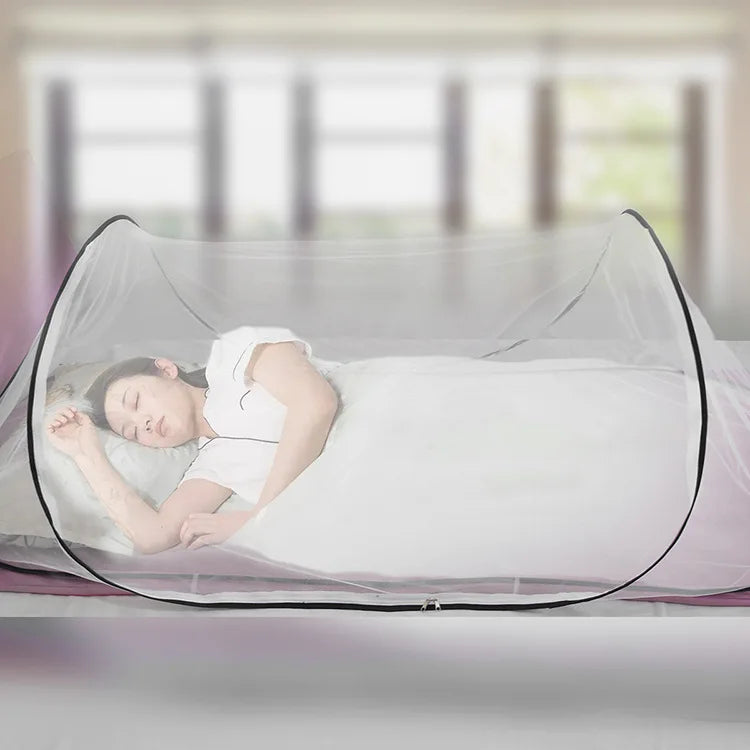 Single Bed Full-Cover Mosquito Net Tent by HitMyNeed