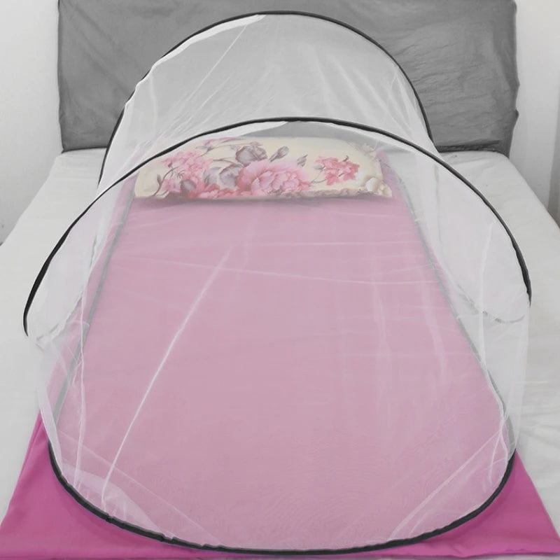 Single Bed Full-Cover Mosquito Net Tent by HitMyNeed