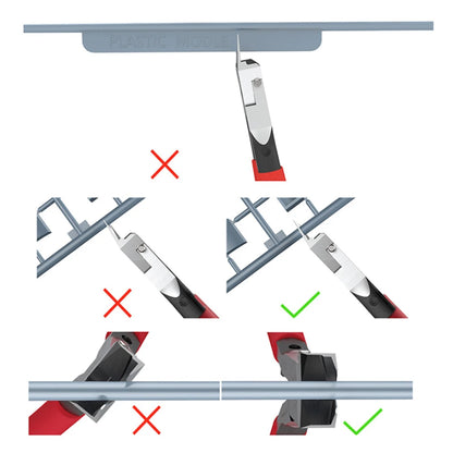 Single Blade Nipper 3.0 for Gundam & Model Kits by HitMyNeed