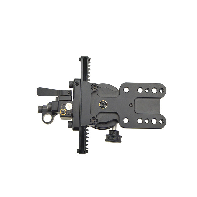 Single Pin Compound Bow Sight with 0.019 Fiber by HitMyNeed