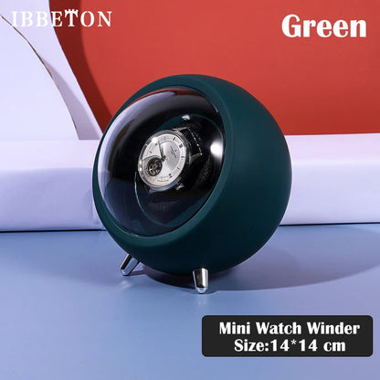 Single Watch Winder Automatic Storage Box green by HitMyNeed