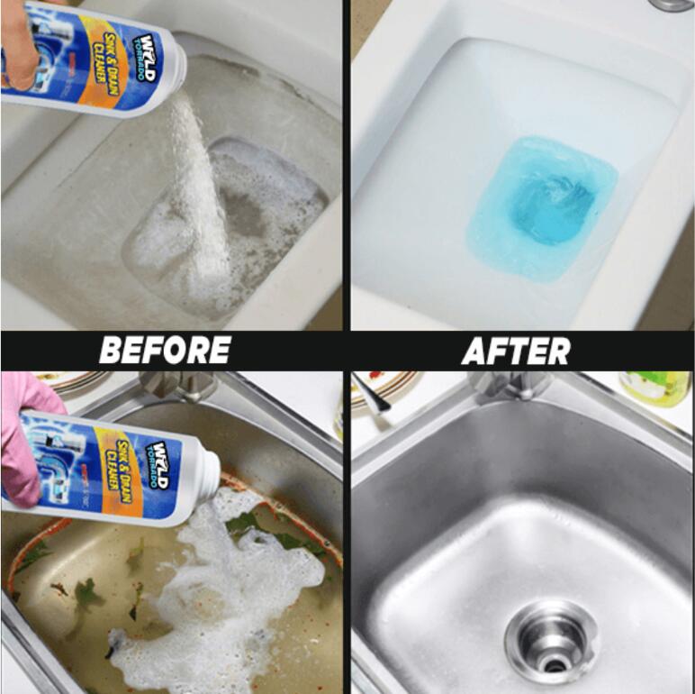 Sink Drain Cleaner Powder Clog Remover by HitMyNeed
