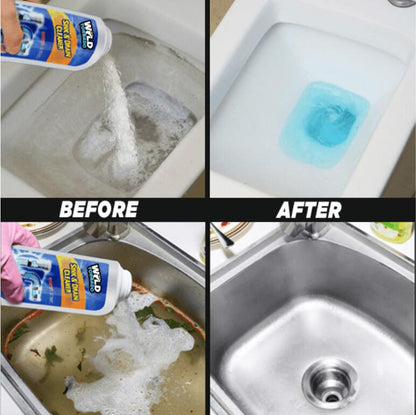Sink Drain Cleaner Powder Clog Remover by HitMyNeed