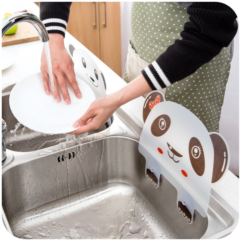 Sink Splash Guard with Suction Cups by HitMyNeed