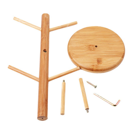 Six Branch Wooden Mug Tree Stand by HitMyNeed