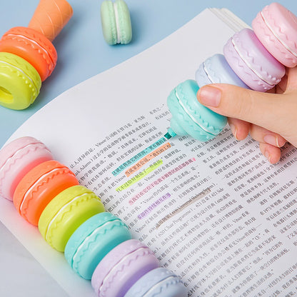 Six-in-One Stackable Macaron Highlighter Set by HitMyNeed