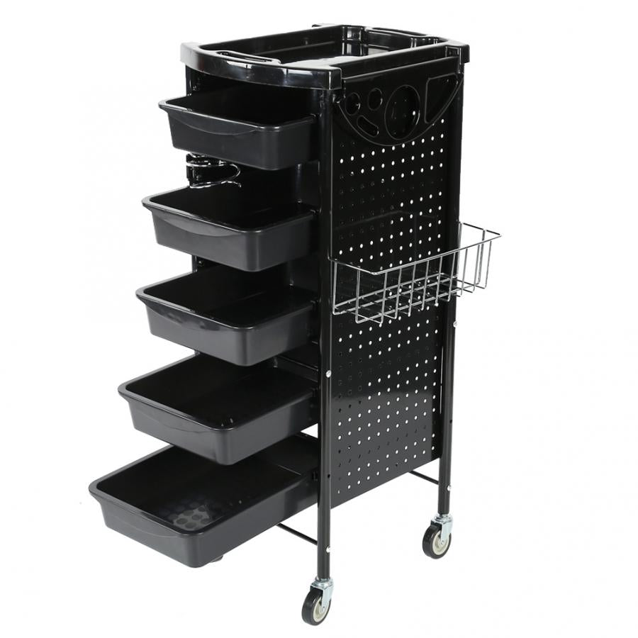 Six Layer Salon Trolley Cart with Storage Bins by HitMyNeed