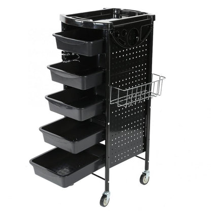Six Layer Salon Trolley Cart with Storage Bins by HitMyNeed