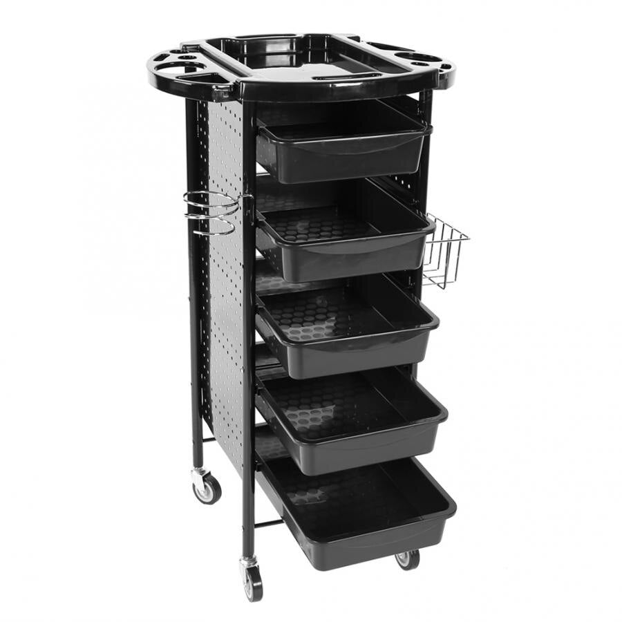 Six Layer Salon Trolley Cart with Storage Bins by HitMyNeed