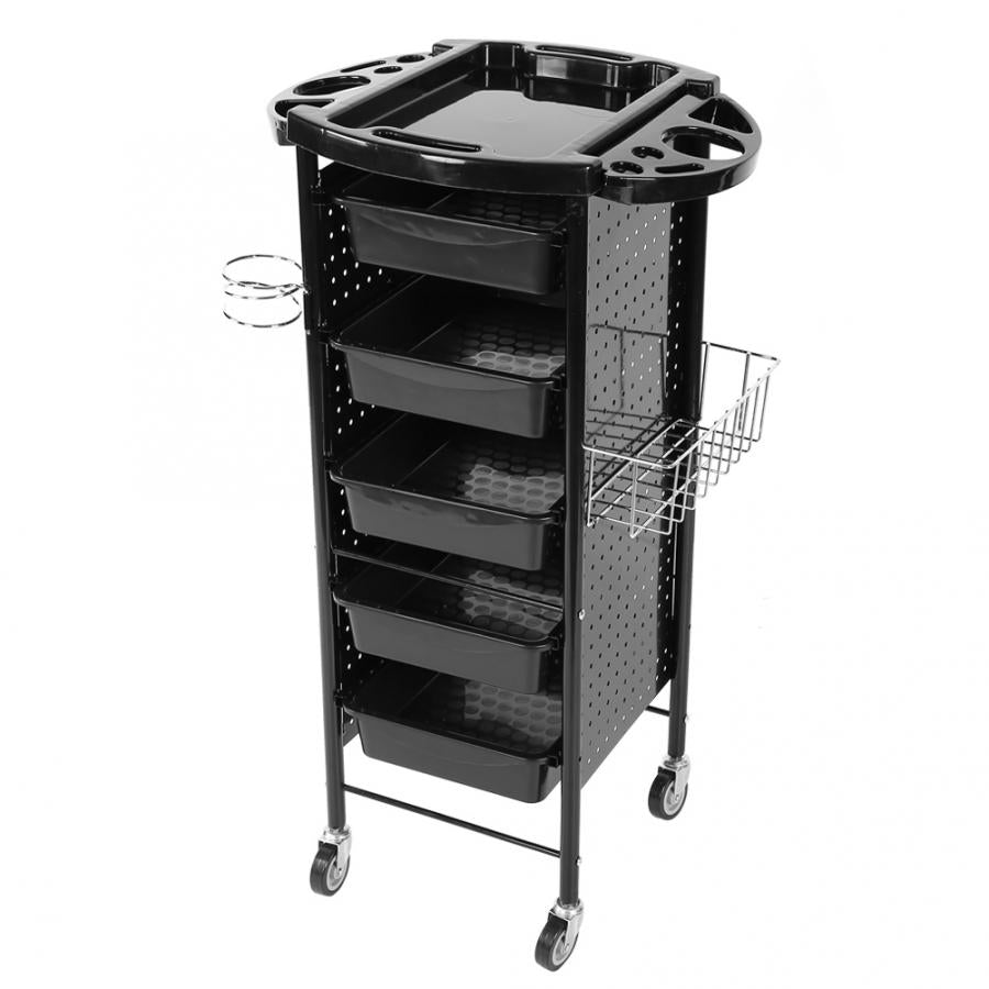 Six Layer Salon Trolley Cart with Storage Bins by HitMyNeed