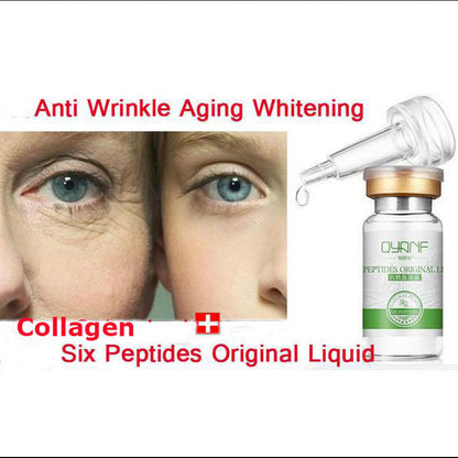 Six Peptides Face Serum with Marine Collagen 10ml by HitMyNeed