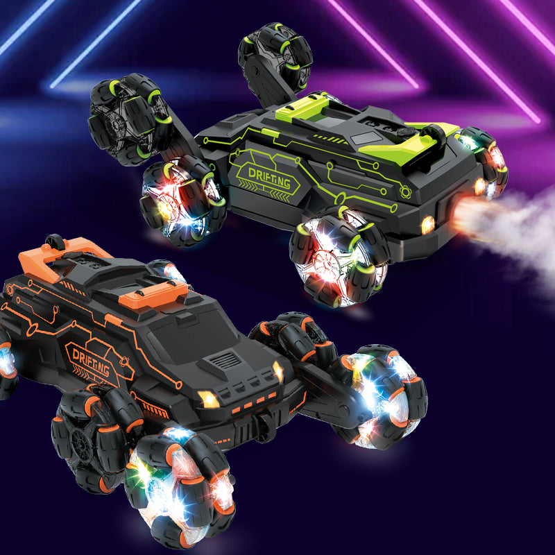 Six-Wheel 4WD RC Stunt Car with Gesture Control by HitMyNeed