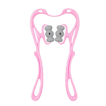 Six-Wheel Manual Cervical Neck Kneading Massager by HitMyNeed
