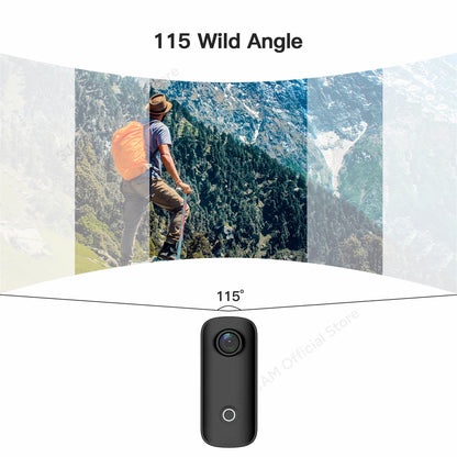 SJCAM C100 Plus 4K Action Camera with EIS & WiFi by HitMyNeed