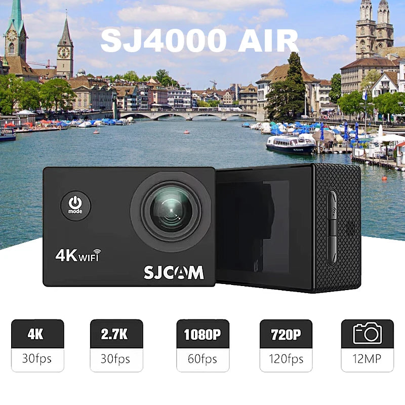 SJCAM SJ4000 Air 4K Waterproof WiFi Action Camera by HitMyNeed