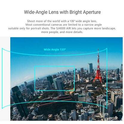 SJCAM SJ4000 Air 4K WiFi Waterproof Action Camera by HitMyNeed