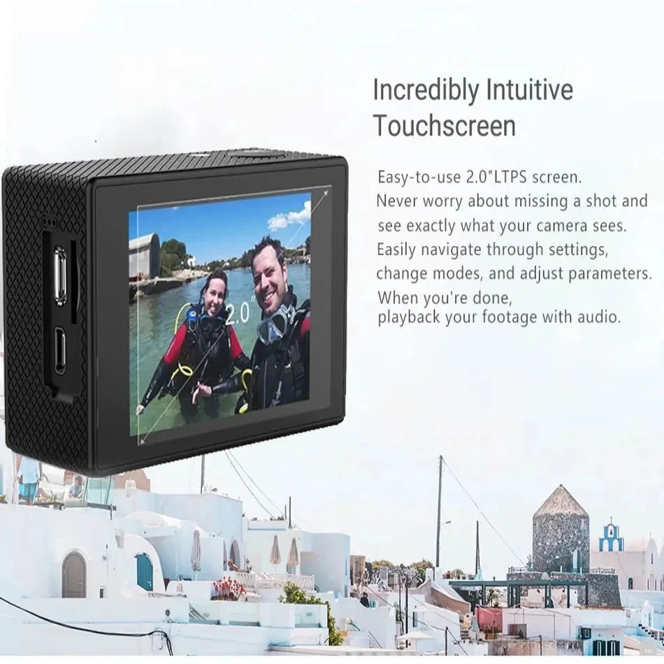 SJCAM SJ4000 Air 4K WiFi Waterproof Action Camera by HitMyNeed