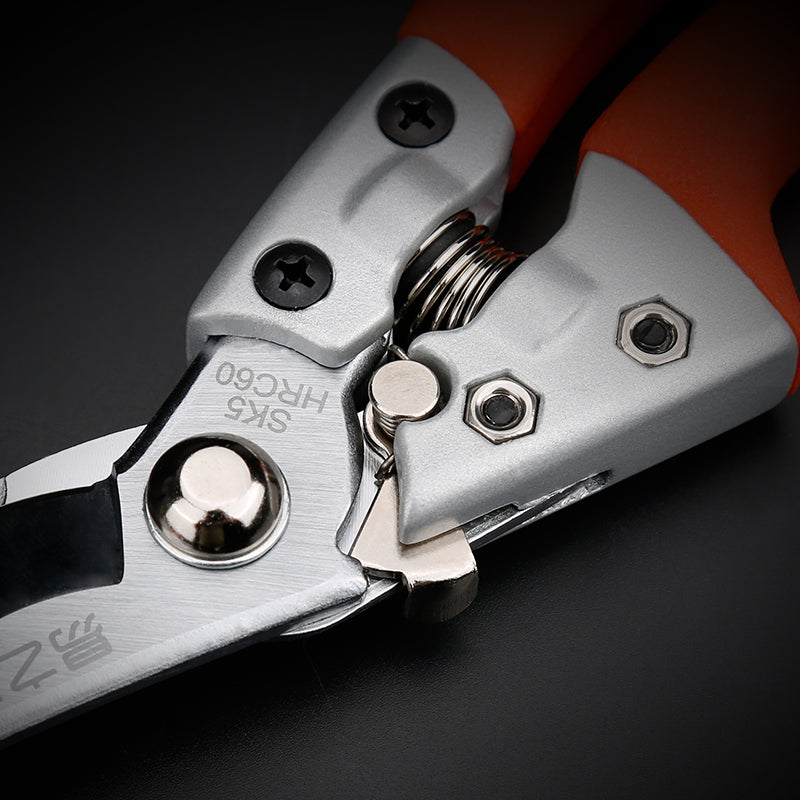 SK5 Steel Garden Pruning Shears with Safety Lock by HitMyNeed